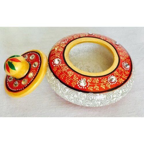 Decorative Marble Kumkum Box
