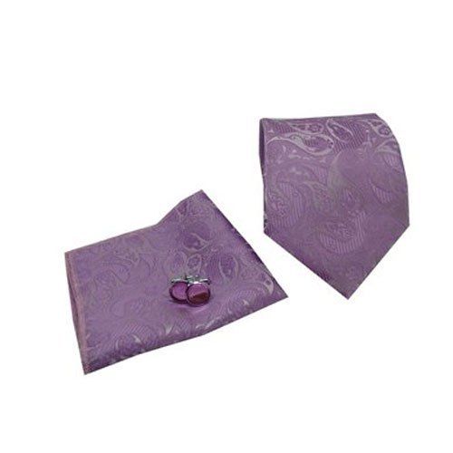 Party Wear Tie Cufflink And Handkerchief Sets