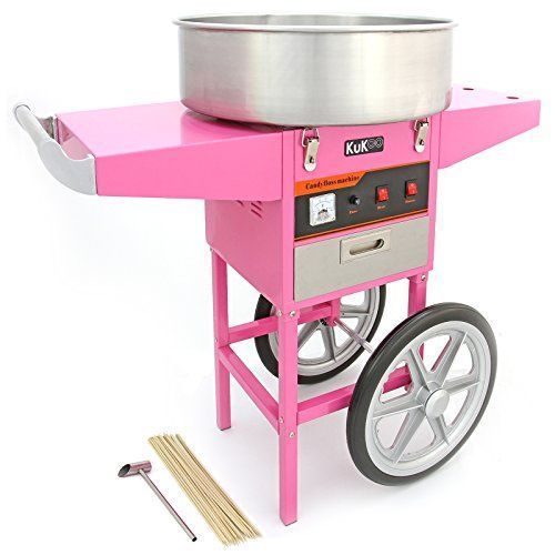 Light Pink Wheel Mounted Cotton Machine