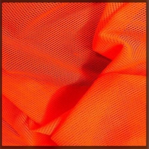 Orange Can Can Net Fabric