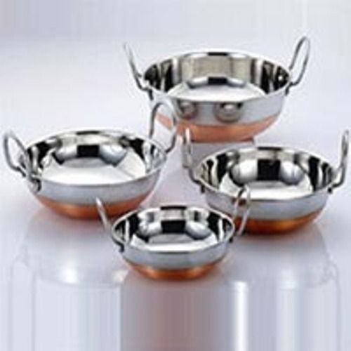 Eco Friendly Stainless Steel Kadai