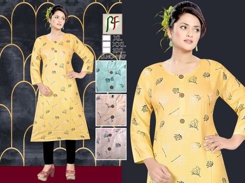 Full Sleeve Trendy Kurti