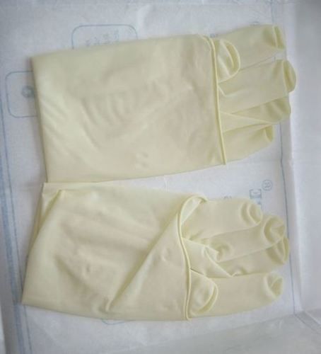 White Medical Sterile Hand Gloves