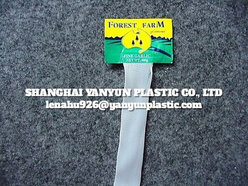 White Plastic Net Bag For Vegetable Packaging 