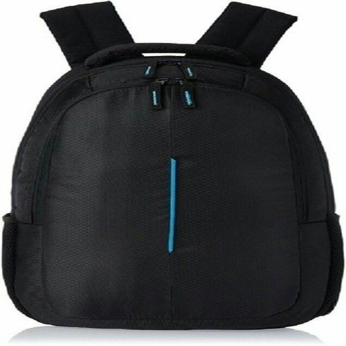 Black Polyester Backpack Laptop Bags