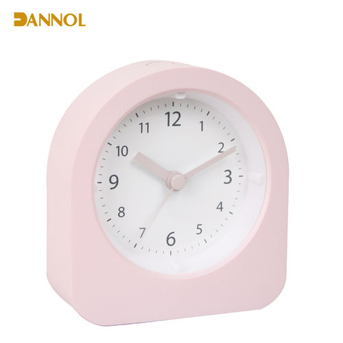 Pink Promotional Plastic Alarm Clock