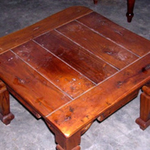 Brown Pure Wooden Coffee Table