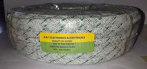 R Type Asbestos Braided Cable 100 Meter