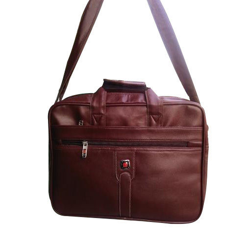 Brown Color Executive Leather Bags Gender: Men