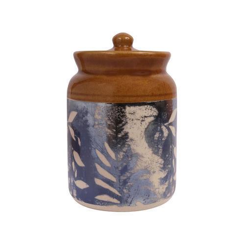 Ceramic Pickle Jar With Lid