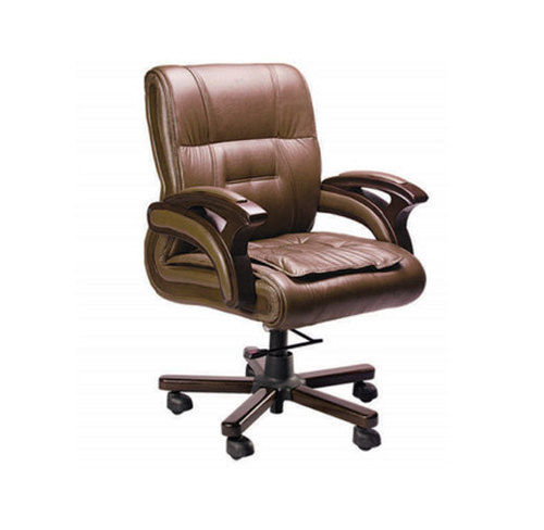 Fine Finish Brown Office President Chair