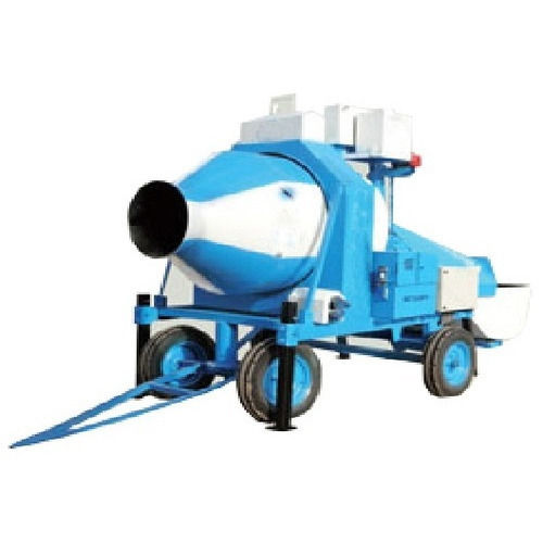 Blue Mobile Batching Machine Rm