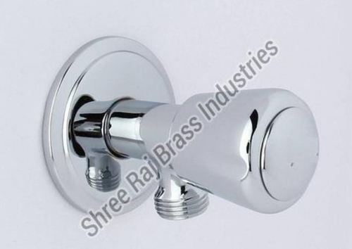 Mv 904 Brass Angle Cock With Wall Flange Size: As Per Order Or Availability