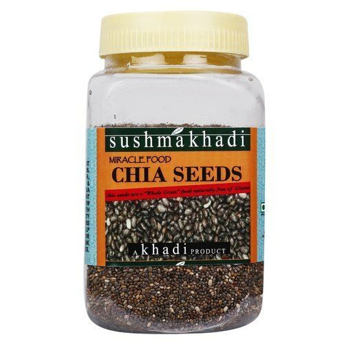 Natural Dried Chia Seeds - 150 gm