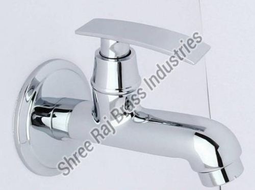 Solid 501 Brass Bib Cock Long Body With Wall Flange Size: As Per Order Or Availability