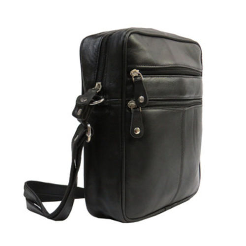 Unisex Leather Messenger Bag