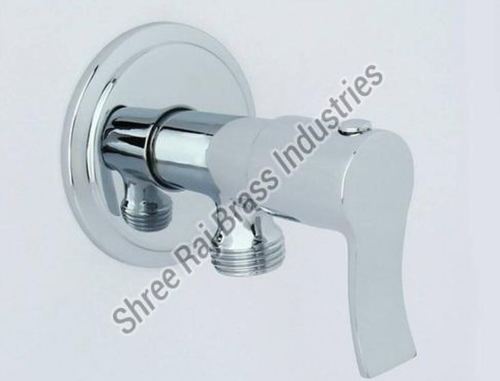 Vinto 804 Brass Angle Cock With Wall Flange Size: As Per Order Or Availability