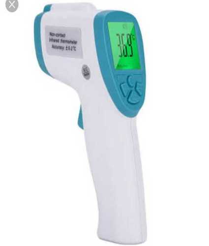 White Digital Forehead Thermometer Application: Hospital