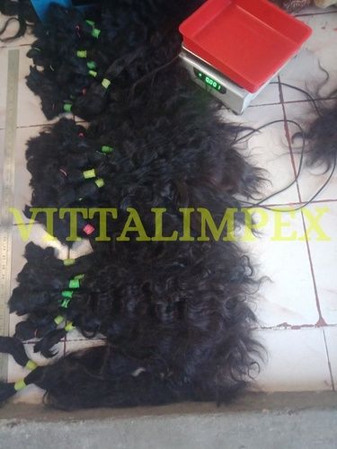 Black Indian Temple Virgin Hairs Length: 10-32 Inch (In)