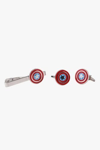 Silver And Red Eye Catchy Look Novelty Tie Pin