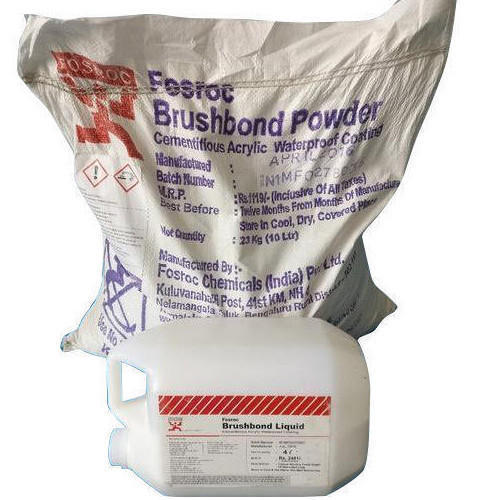 White Fesroc Brushbond Powder Waterproof Coating