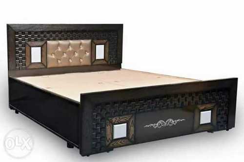 Highly Durable Wooden Double Bed