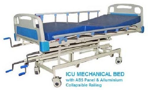 Icu Mechanical Bed With Ss Panel And Ss Up And Down Railing