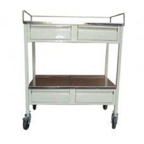 Medicine Trolley With Two Shelf And 4 Drawer