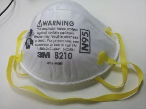 N95 Ffp2 Flu Virus Respirator Face Mask