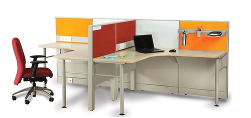 Machine Made Office Wooden Cubicle Workstation