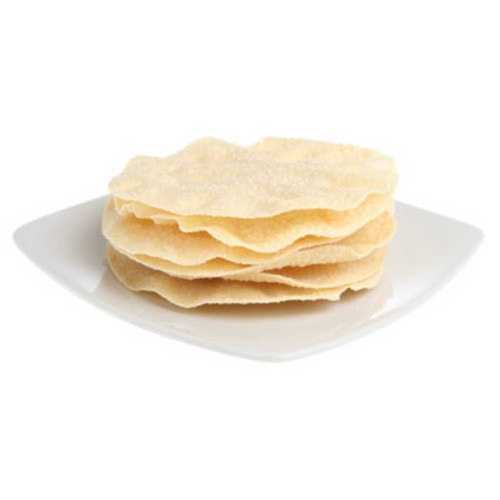 Light Yellow Salty And Crispy Masala Papad