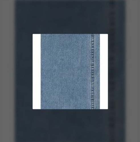 Blue Stone Wash Denim Fabric