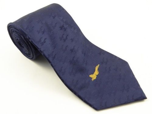 Woven Silk Logo Necktie
