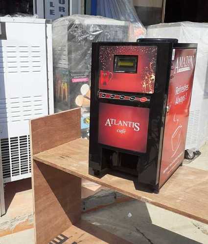 Red Electric Automatic Coffee Making Machine