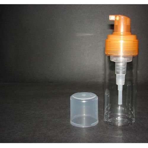 Empty Transparent Pump Bottle