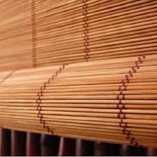 Natural Flora Aesthetic Bamboo Roll-Up Blinds