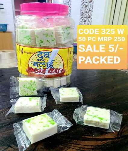 Hygienically Prepared Milk Burfi Sweet