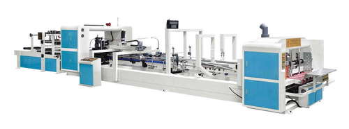 Automatic Folder Gluer Stitcher And Counter Ejector Capacity: 100 T/Day Ton/Day