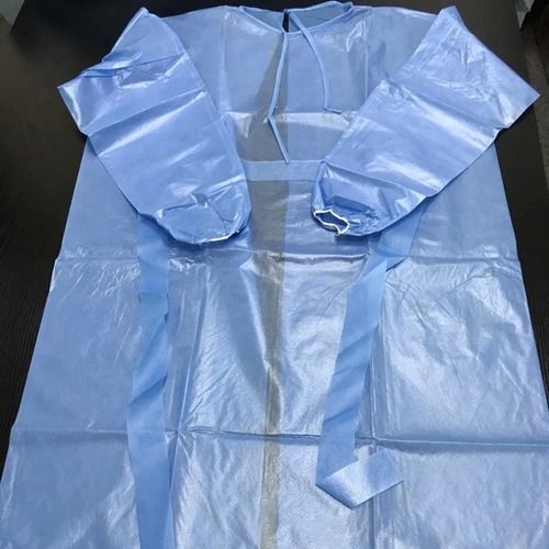 Disposable Pe Coated Polypropylene Gown