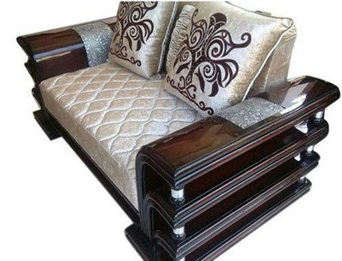 Fine Finish Wooden Designer 2 Seater Sofa