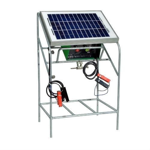 White Optimum Range Solar Panel Stand