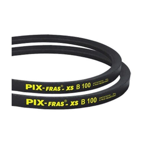 Black Printed Pix V Belts