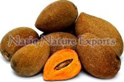 Brown 100% Fresh Natural Chikoo