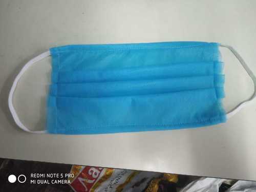 3 Ply Face Mask With Elastic Earloop Gender: Unisex