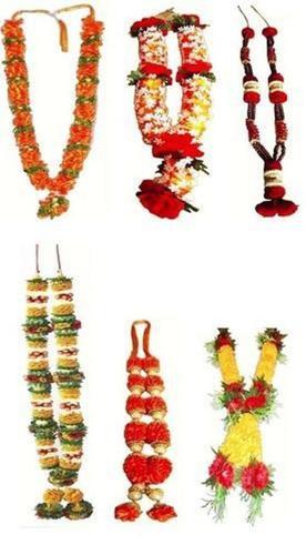 Multi Color Decorative Pooja Premium Garlands