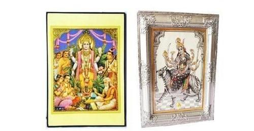 Multi Color Decorative Religious Wall Frame