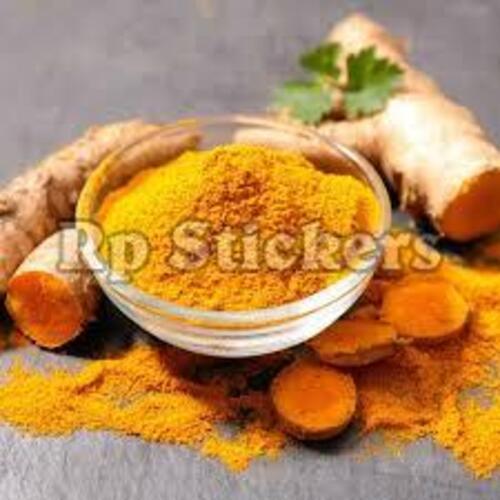 Pure Rich In Taste Healthy Dried Yellow Turmeric Powder Packed In