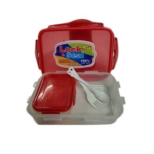 Plastic Lock And Seal Lunch Box