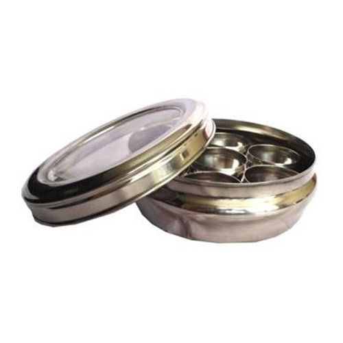 Stainless Steel Round Masala Grade: Premium