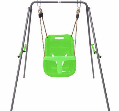 Green Bobcat Foldable Baby Swing